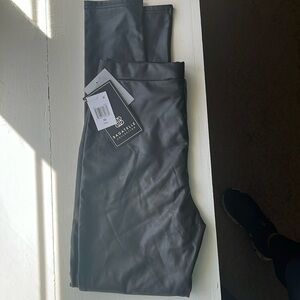 Faux leather leggings. New with tags